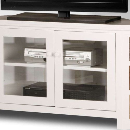 Ovid White Tv Stands (Photo 12 of 15)