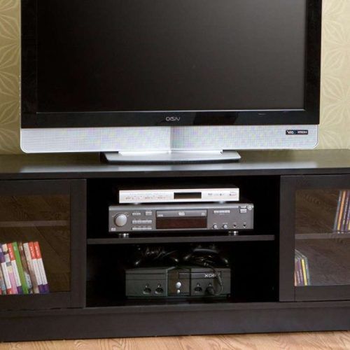 Black Tv Cabinets With Doors (Photo 18 of 20)