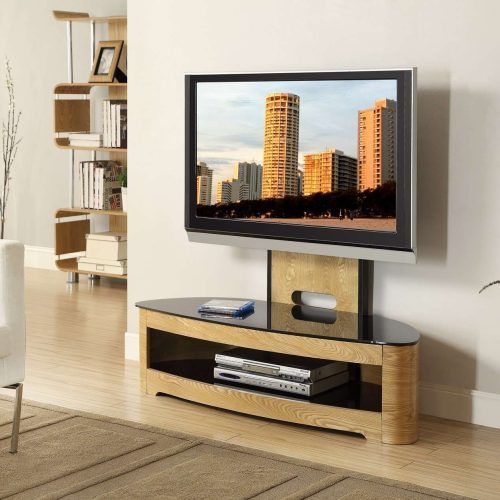 Wood Tv Stands With Glass Top (Photo 7 of 15)