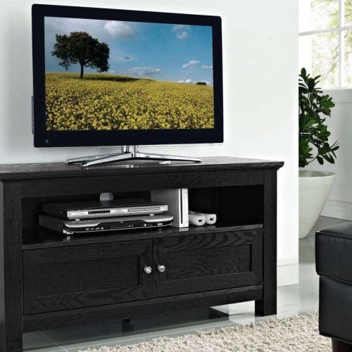 Silver Corner Tv Stands (Photo 8 of 15)