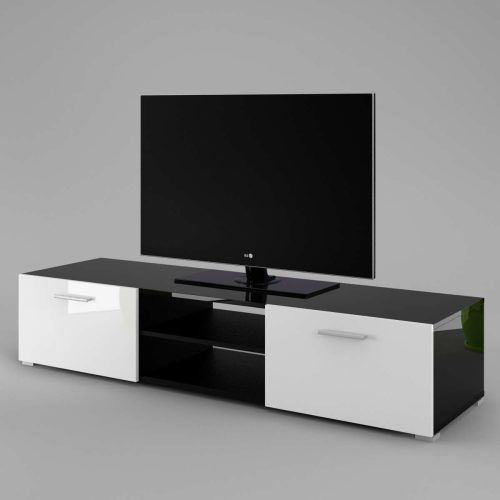 Black Gloss Tv Cabinets (Photo 12 of 20)