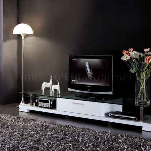 Shiny Black Tv Stands (Photo 15 of 15)