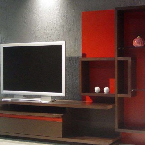 Red Gloss Tv Cabinets (Photo 14 of 20)
