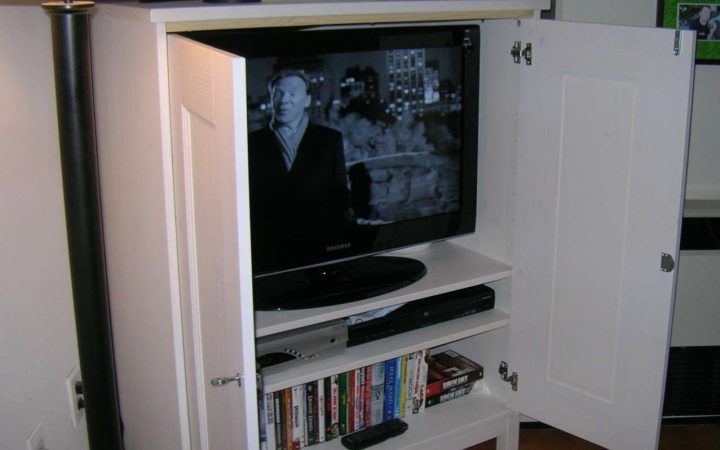 2024 Popular Enclosed Tv Cabinets for Flat Screens with Doors