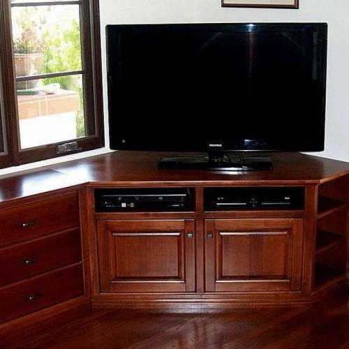 Oak Tv Cabinets For Flat Screens With Doors (Photo 10 of 20)