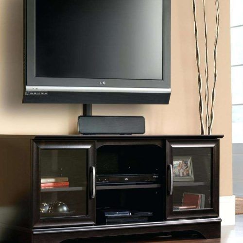 Swivel Black Glass Tv Stands (Photo 15 of 15)