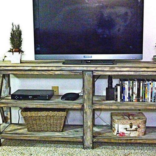 Rustic Red Tv Stands (Photo 5 of 20)
