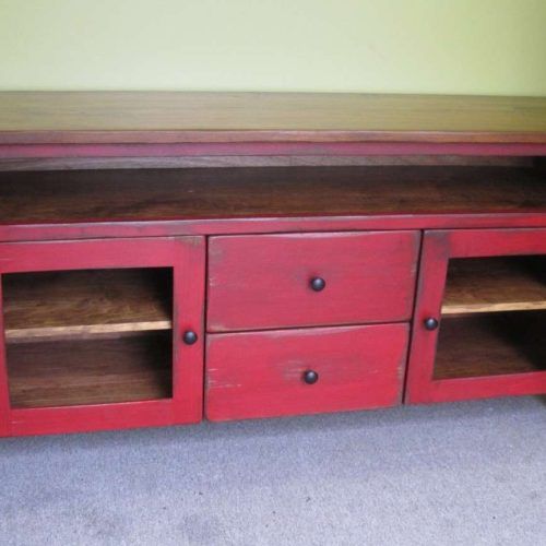 Red Tv Stands (Photo 11 of 15)