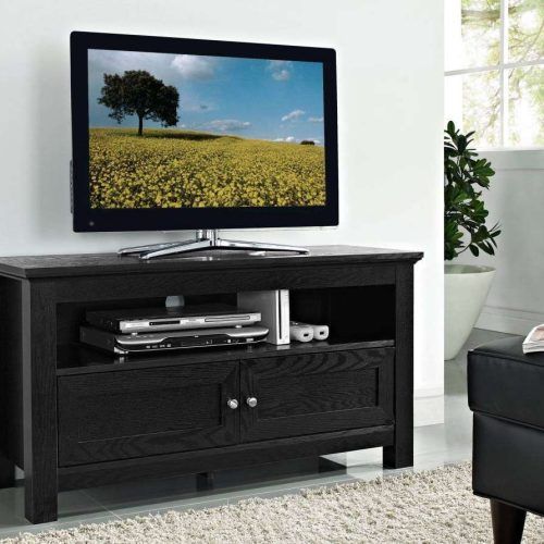 Solid Wood Black Tv Stands (Photo 12 of 15)