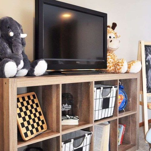 Tv Stands With Storage Baskets (Photo 5 of 15)