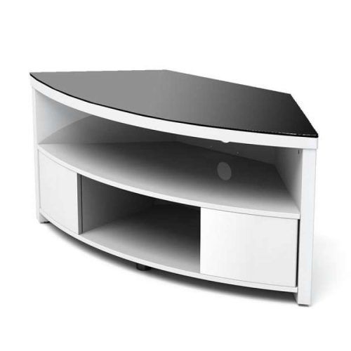 Small White Tv Stands (Photo 9 of 15)