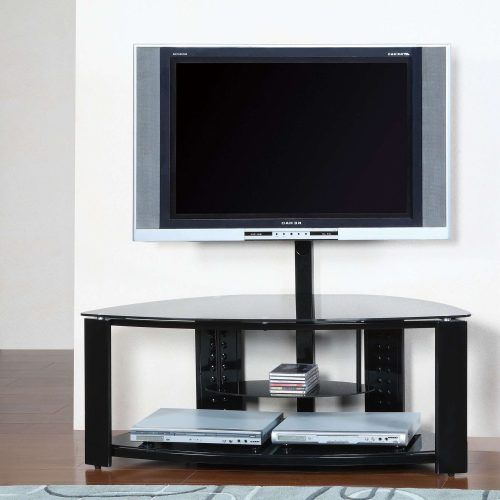 White Tv Stands For Flat Screens (Photo 8 of 20)