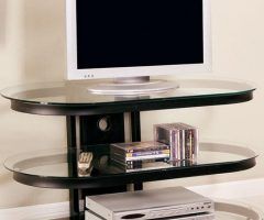 20 Best Collection of Tabletop Tv Stands Base with Black Metal Tv Mount