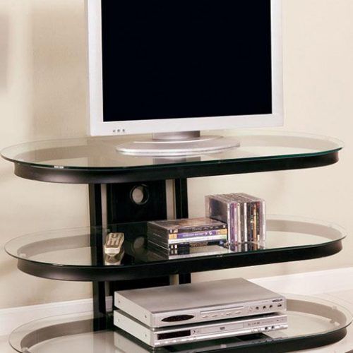 Tabletop Tv Stands Base With Black Metal Tv Mount (Photo 1 of 20)