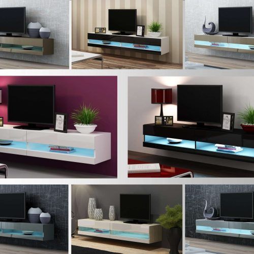 Floating Tv Cabinets (Photo 4 of 20)