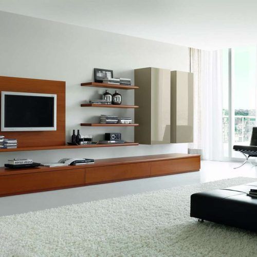 Modern Wall Mount Tv Stands (Photo 17 of 20)