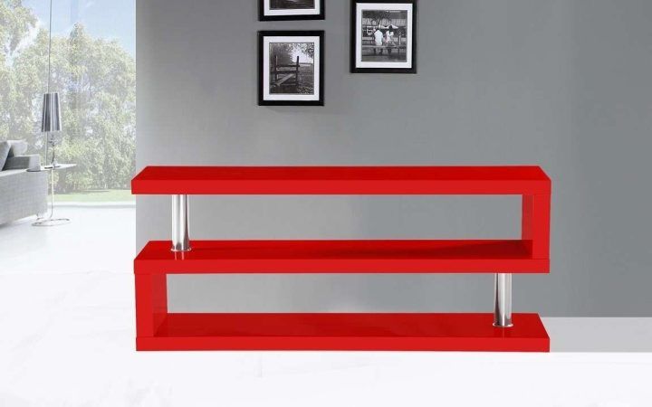 2024 Best of Red Gloss Tv Cabinets