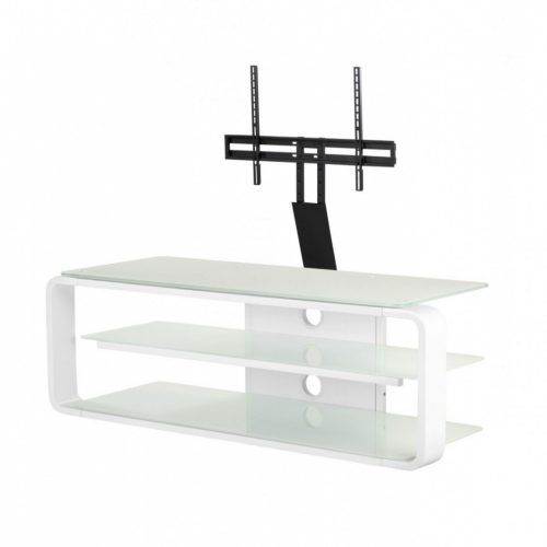 Easyfashion Modern Mobile Tv Stands Rolling Tv Cart For Flat Panel Tvs (Photo 12 of 20)