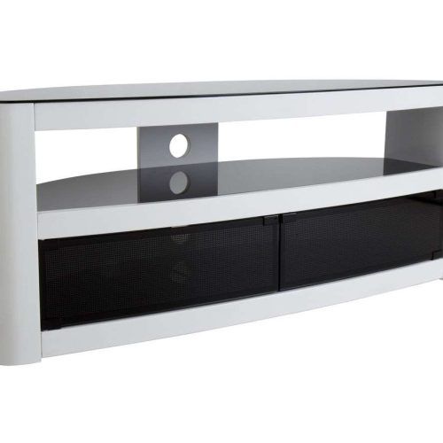 Oval White Tv Stands (Photo 17 of 20)