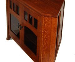 20 Collection of Solid Wood Corner Tv Stands