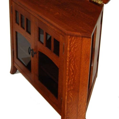 Solid Wood Corner Tv Stands (Photo 1 of 20)