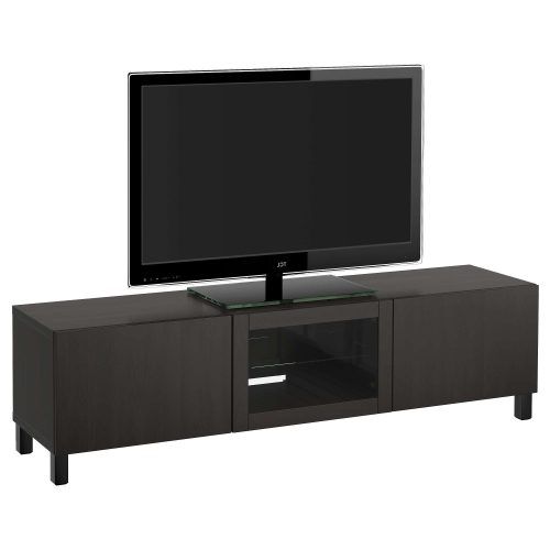 Black Tv Cabinets With Doors (Photo 7 of 20)