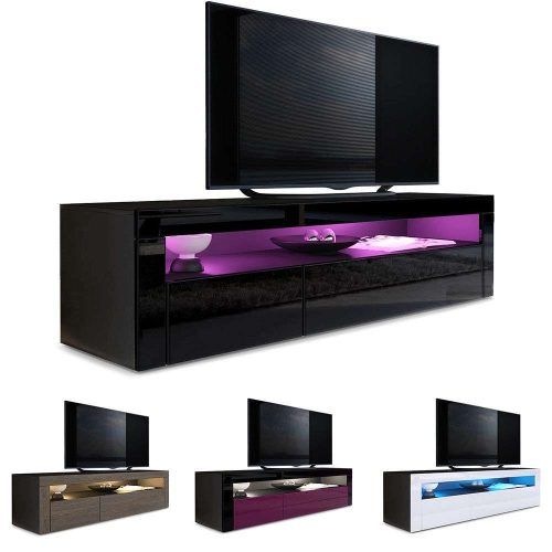 Black Gloss Tv Cabinets (Photo 13 of 20)