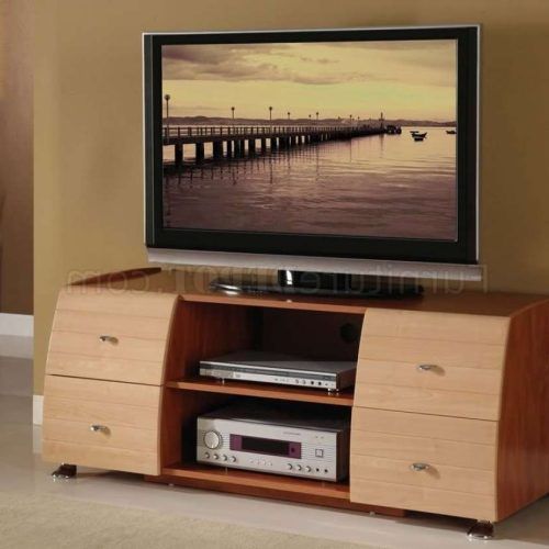 Maple Tv Stands For Flat Screens (Photo 13 of 15)