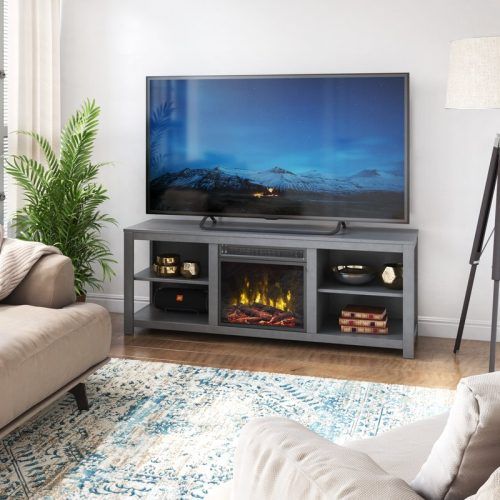 Hetton Tv Stands For Tvs Up To 70" With Fireplace Included (Photo 7 of 20)