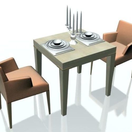Two Person Dining Table Sets (Photo 12 of 20)