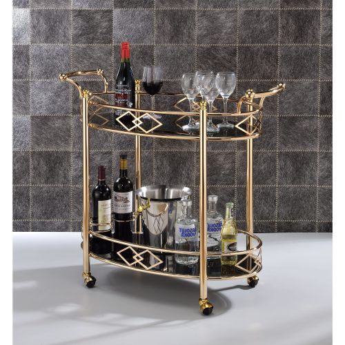 Contemporary Three Tier Glass Buffets With Black Metal Frame (Photo 14 of 20)