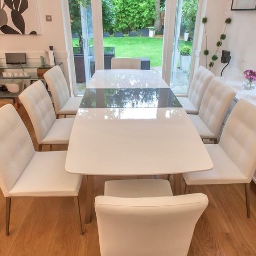 8 Seater White Dining Tables (Photo 16 of 20)