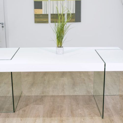 Glass Dining Tables With Oak Legs (Photo 17 of 20)