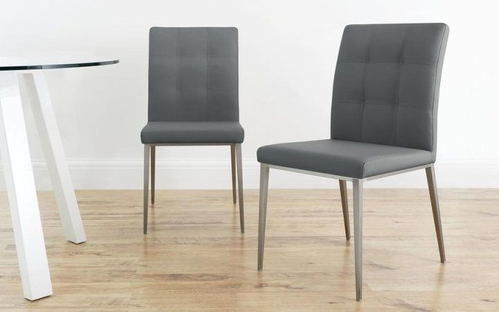 2024 Popular Moda Grey Side Chairs