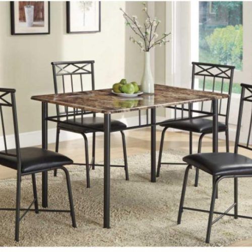 Cargo 5 Piece Dining Sets (Photo 14 of 20)