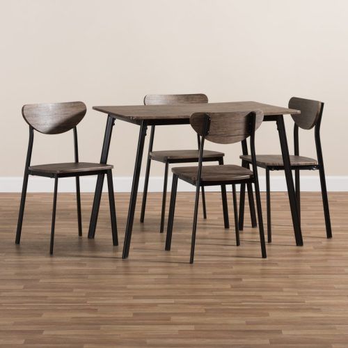 Telauges 5 Piece Dining Sets (Photo 11 of 20)