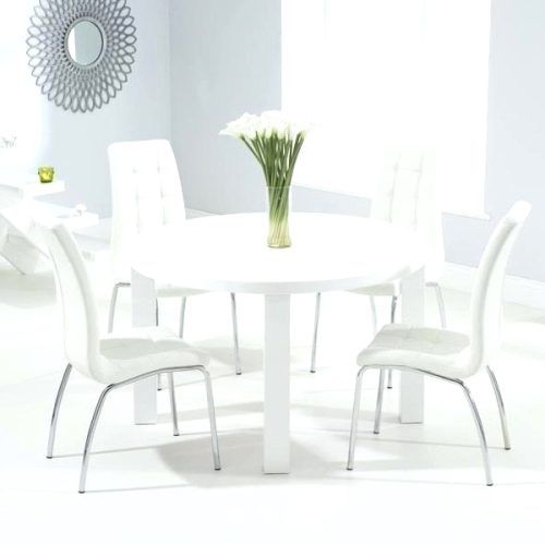 Small Round White Dining Tables (Photo 11 of 20)