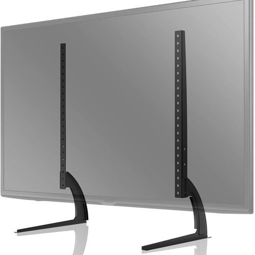 Modern Black Universal Tabletop Tv Stands (Photo 8 of 20)