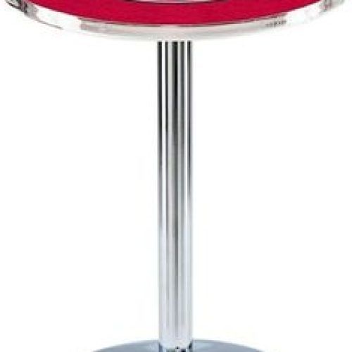 Polished Chrome Round Console Tables (Photo 11 of 20)