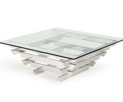 20 Inspirations Square Glass Coffee Tables