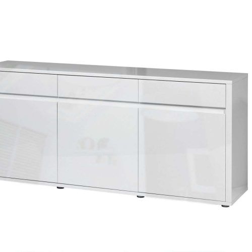 White High Gloss Sideboards (Photo 6 of 20)