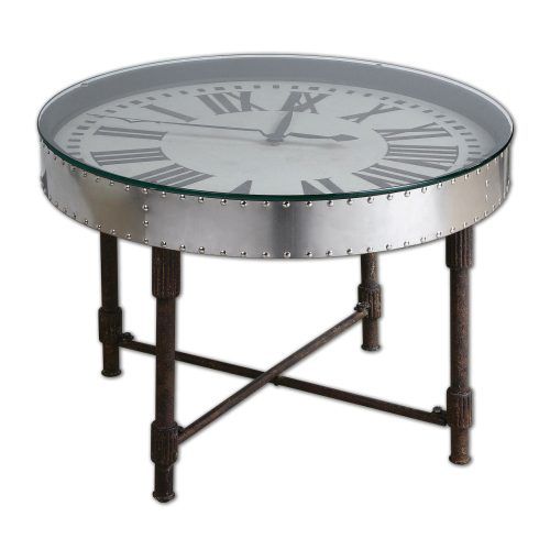 Carbon Loft Heimlich Pewter Steel/glass Round Coffee Tables (Photo 17 of 20)