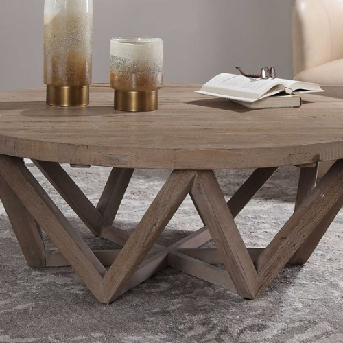 Reclaimed Elm Wood Coffee Tables (Photo 17 of 20)