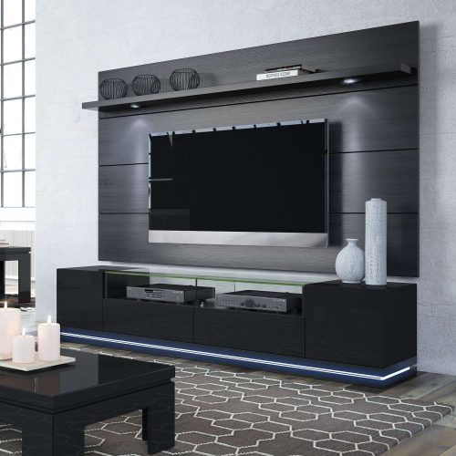 Shiny Black Tv Stands (Photo 11 of 15)