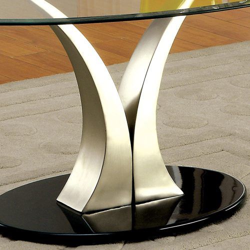Velma Modern Satin Plated Coffee Tables (Photo 3 of 20)