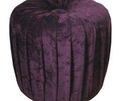 The 20 Best Collection of Teal Velvet Pleated Pouf Ottomans