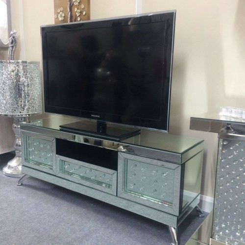 Mirrored Tv Stands (Photo 13 of 15)