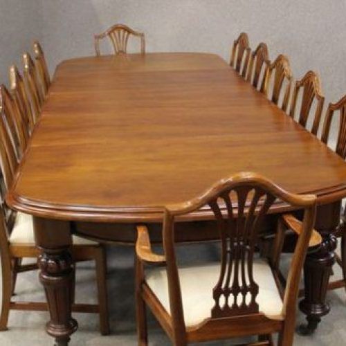 Mahogany Extending Dining Tables And Chairs (Photo 7 of 20)