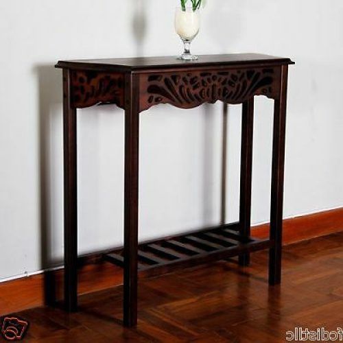 Wood Console Tables (Photo 2 of 20)