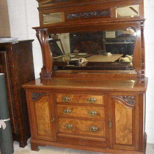 Antique Sideboards With Mirror (Photo 9 of 20)